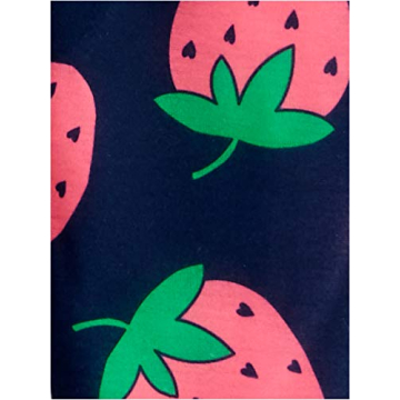 Cozy 3-Pack Baby Girls' Footed Pajamas by Simple Joys