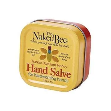 The Naked Bee Orange Blossom Honey Hand and Body Lotion 6.7oz + Honey Bee Hand & Body Lotion, Lip Balm, and Hand Sanitizer + Hand & Cuticle Healing Salve (1.5oz/Sunflower, Beeswax & Shea Butter)