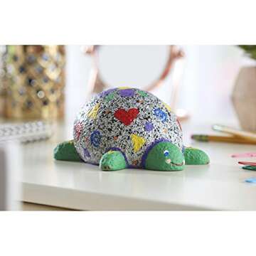 Alex Toys: Rock Pets Turtle, Kids Art and Craft Activity, Create a Pet that Rocks, Great Rainy Day Activity, For your Garden or Room, For Ages 8 and up
