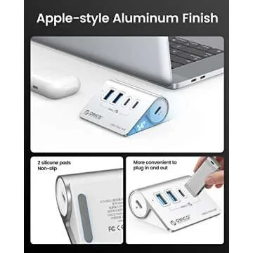 ORICO 4-Port USB 3.2 Hub with 10Gbps Speed