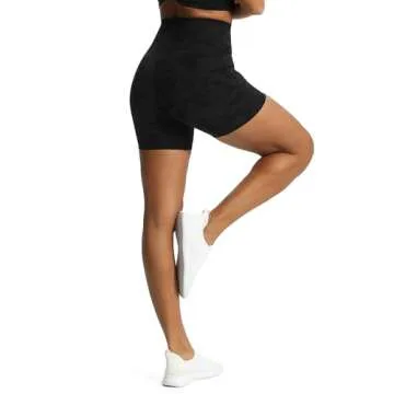 Aoxjox Metamorph Workout Biker Shorts for Women