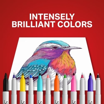 Sharpie 45 Count Permanent Markers: Ultimate Cosmic Collection