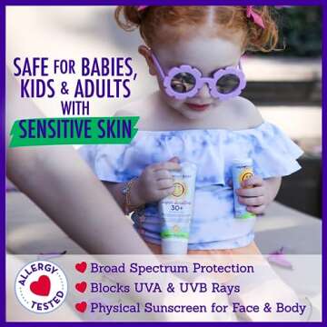 California Baby Non-Toxic SPF 30 Sunscreen for Sensitive Skin