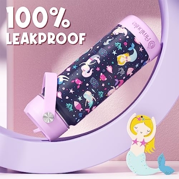 Fimibuke Kids Insulated Water Bottle - Safe, Fun Hydration
