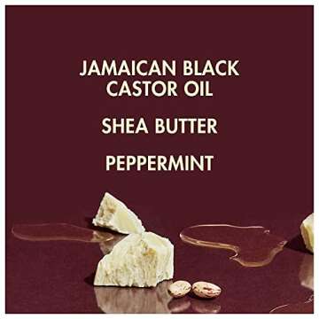 SheaMoisture Jamaican Black Castor Oil, Strengthen & Restore Styling Lotion, Moisturize & Style, 8 Oz