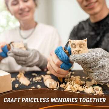 BeaverCraft 19PCS Basswood Carving Blocks for Creatives