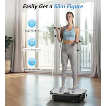 FEIERDUN Vibration Plate for Weight Loss & Toning