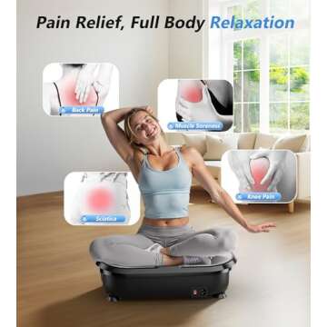 FEIERDUN Vibration Plate for Weight Loss & Toning
