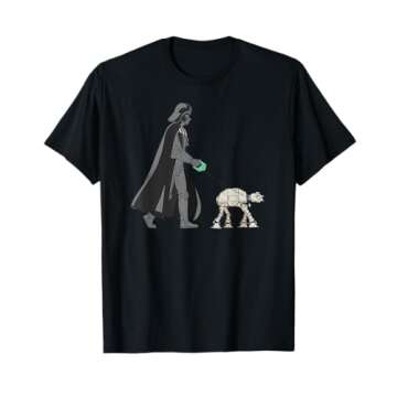 Star Wars Darth Vader the Dog Walker Meme T-Shirt - Unisex Humor Tee