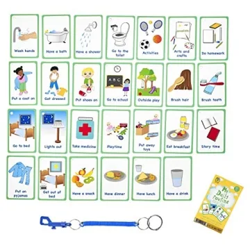 Daily Routine Flashcards for Speech Development