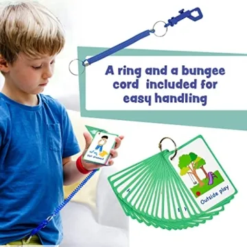 Daily Routine Flashcards for Speech Development