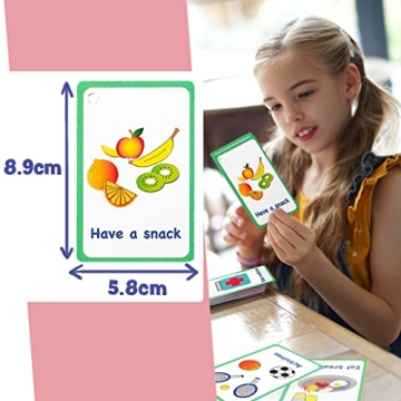 Daily Routine Flashcards for Speech Development