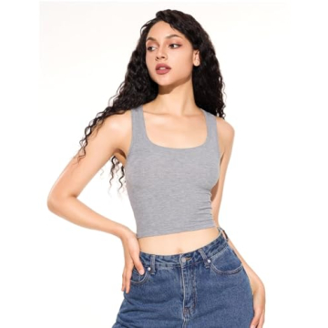 Stylish Women’s Sleeveless Crop Top for Summer Wear