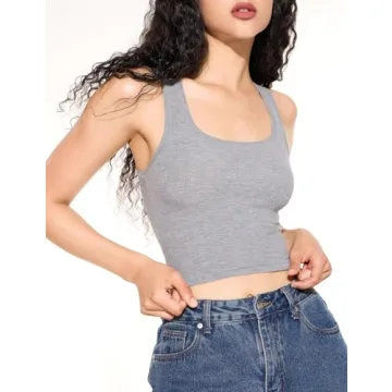 Stylish Women’s Sleeveless Crop Top for Summer Wear