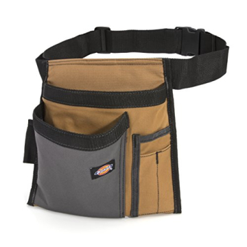 Dickies 5-Pocket Tool Belt Pouch/Work Apron - Durable Canvas, Adjustable Fit