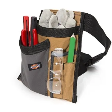Dickies 5-Pocket Tool Belt Pouch for Professionals and DIYers