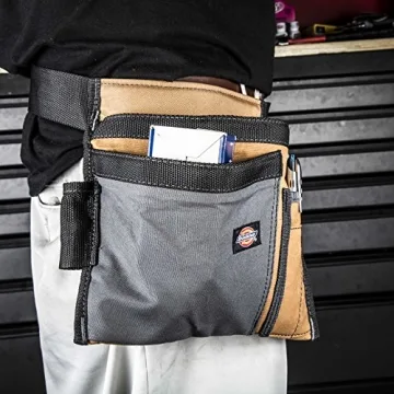Dickies 5-Pocket Tool Belt Pouch for Professionals and DIYers
