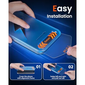 Mkeke Screen Protector 3 Pack for iPhone 17 Pro