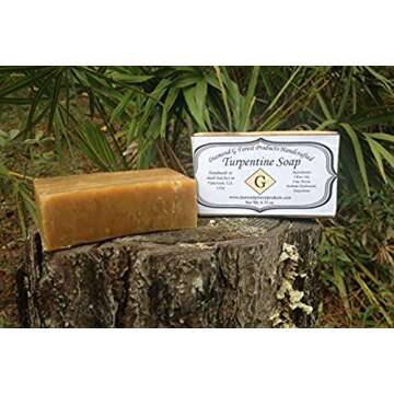 Diamond G Turpentine Soap - All-Natural Handcrafted Cleanse