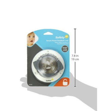 Safety 1st Secure Mount Deadbolt Lock for Child Safety