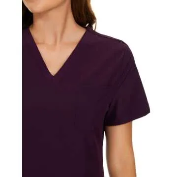 COZYFIT Women's Scrubs Set - Stylish & Functional 8-Pocket Design