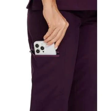 COZYFIT Women's Scrubs Set - Stylish & Functional 8-Pocket Design