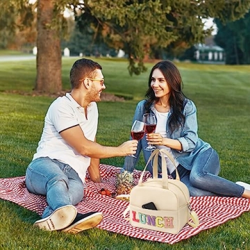 LUCKIPLUS Women’s Personalized Insulated Lunch Bag