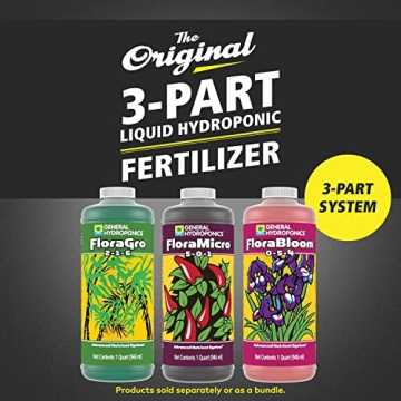 Flora Series Hydroponic Nutrients for Optimal Plant Growth