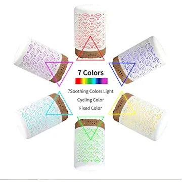 Stylish HOMNAS Essential Oil Diffuser for Aromatherapy Bliss