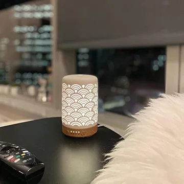 Stylish HOMNAS Essential Oil Diffuser for Aromatherapy Bliss