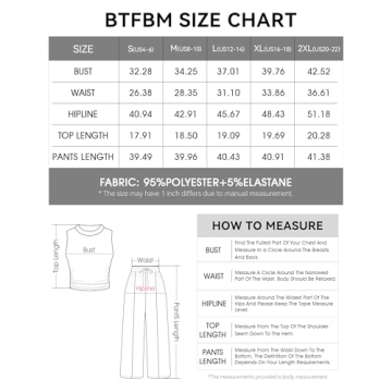 BTFBM Women Ribbed Knit Lounge Set Casual Summer Chic