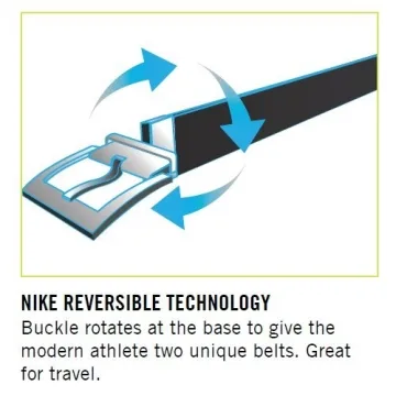 Nike Boys Reversible Stretch Belt for Comfort and Style