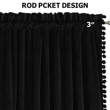 Benedeco Velvet Room Darkening Curtains for Elegant Living