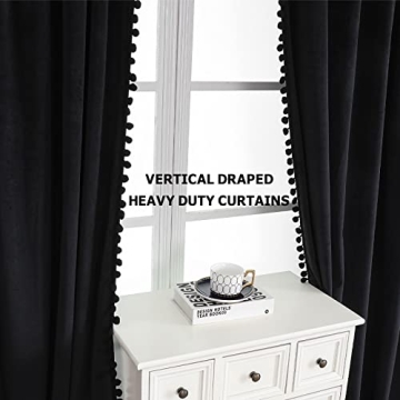 Benedeco Velvet Room Darkening Curtains for Elegant Living