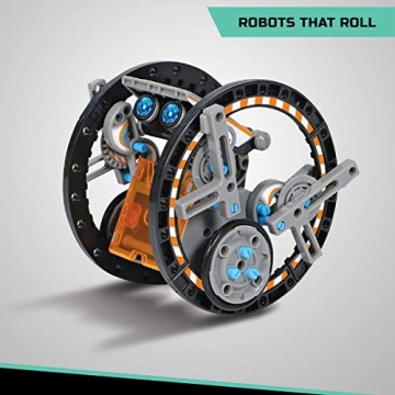 Discovery Kids Solar Robot 12-in-1 STEM Kit for Ages 8+