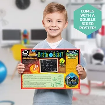 Discovery Kids Solar Robot 12-in-1 STEM Kit for Ages 8+