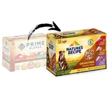 Nature’s Recipe Grain Free Wet Dog Food Variety Pack