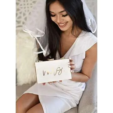 Acrylic Clutch for Bridal Showers & Honeymoons