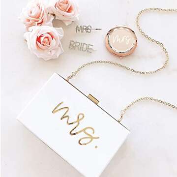 Acrylic Clutch for Bridal Showers & Honeymoons