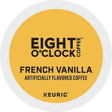French Vanilla K-Cup Pods by Eight O'Clock Coffee