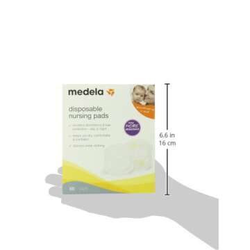 Medela Nursing Pads, Disposable Breast Pad, Pack of 60