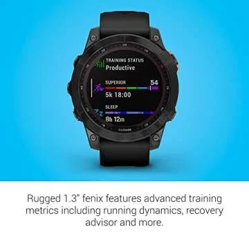 Garmin fenix 7 Solar Adventure Smartwatch with GPS