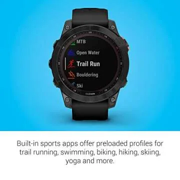Garmin fenix 7 Solar Adventure Smartwatch with GPS