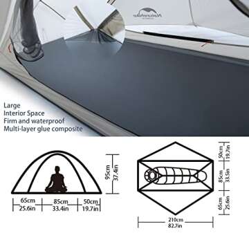 Naturehike VIK Ultralight Tent for Comfortable Backpacking