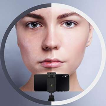 18-inch LED Ring Light for Makeup and Photography