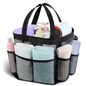 Attmu Mesh Shower Caddy - Quick Dry Portable Tote for College & Travel