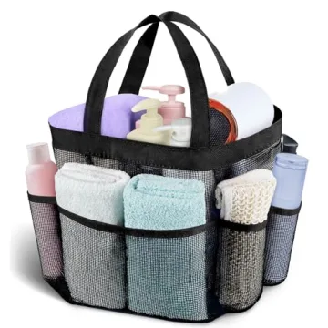Attmu Mesh Shower Caddy - Quick Dry Portable Tote for College & Travel