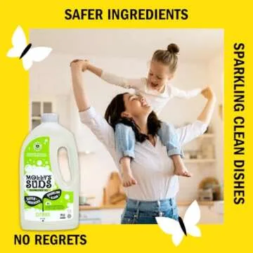 Molly's Suds Dishwasher Detergent Gel for Sparkling Clean Dishes