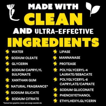 Molly's Suds Dishwasher Detergent Gel for Sparkling Clean Dishes