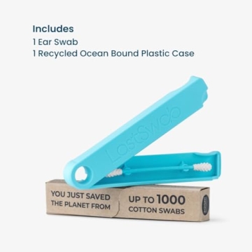 LastSwab® Eco-Friendly Reusable Cotton Swabs for Ear Care